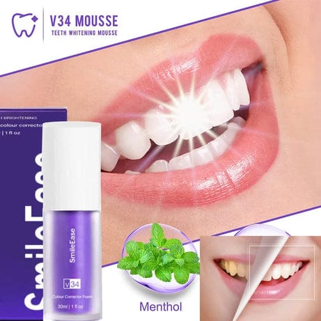 Hismile V34 teeth brightening color corrector serum bottle front