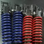 Fancy Spring Footrest installed on CD 70 motorcycle