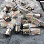 LED Backlight Bulb 6 Functions, 4 Colors - Perfect for Bikes, CD 70, CG125, Cars, and Jeeps