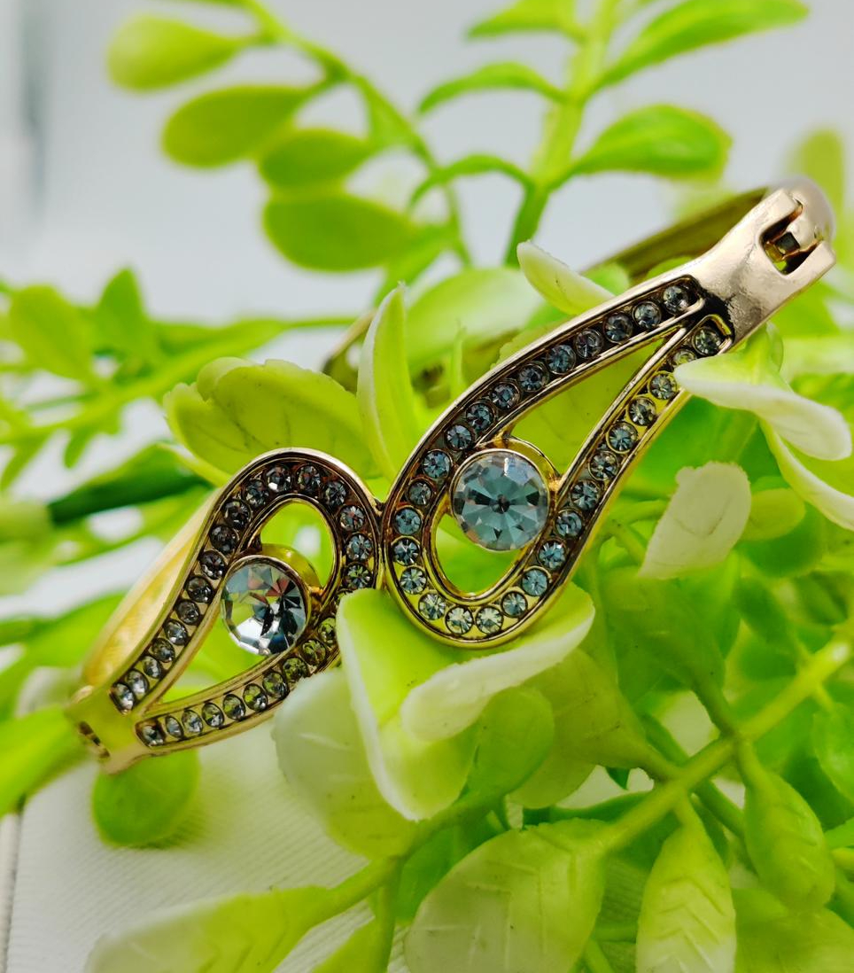 WhatsApp-Image-2025-02-06-at-3.52.41-PM.jpeg Imported Adjustable Infinity Charm Bracelet with Crystal Accents | Best Quality Artificial Bracelet For Girls & Women | Imported Glamour for Every Occasion - Image 1
