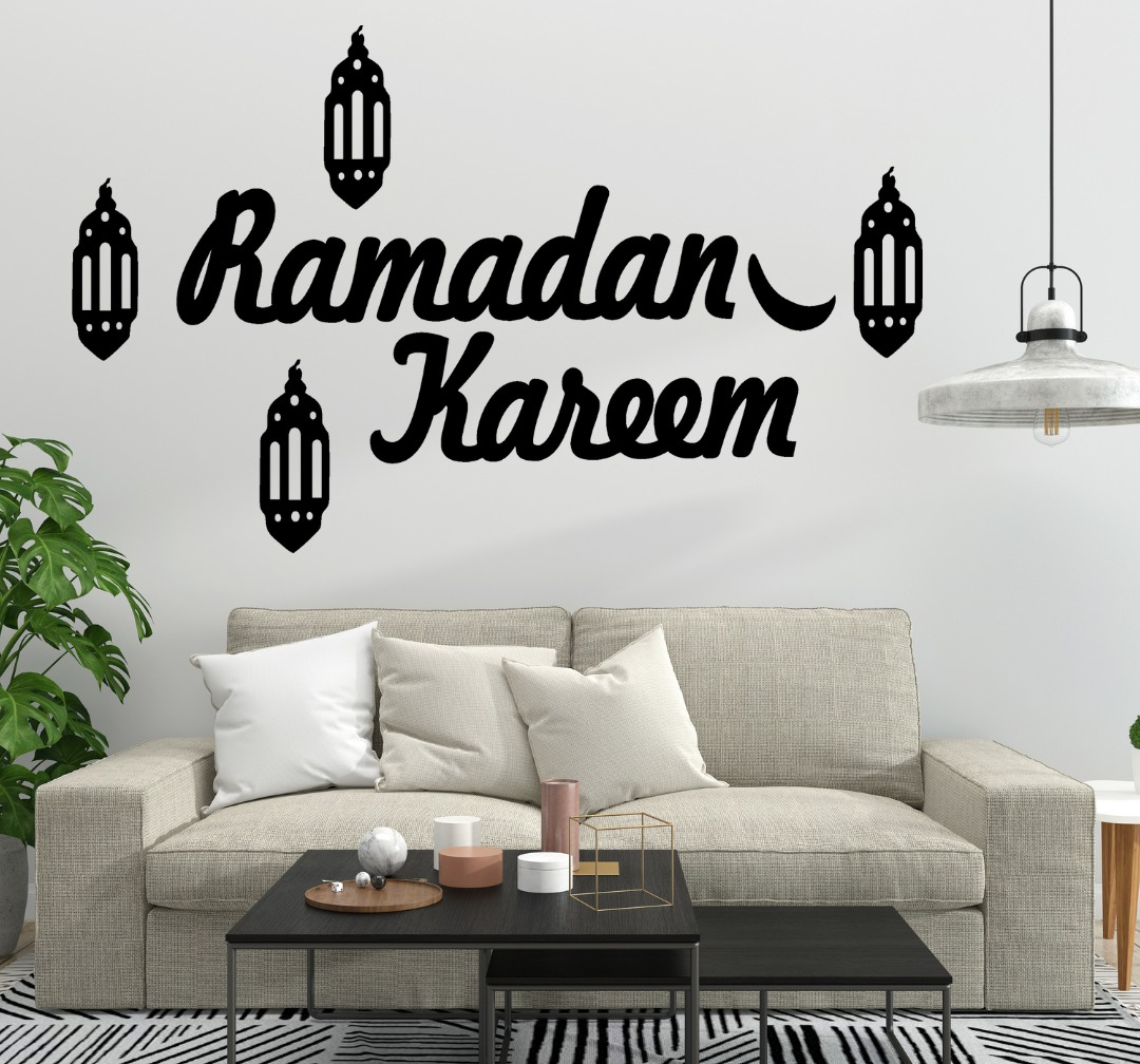 WhatsApp-Image-2025-02-26-at-1.07.17-AM.jpeg Ramzan kareem Islamic calligraphy 3D Wooden wall Decorative Gift Stylish Design Office Living Room I Decorating Items - Image 1