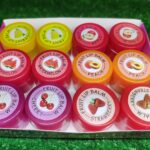Fruity Delight Lip Balm pack featuring multiple vibrant colors