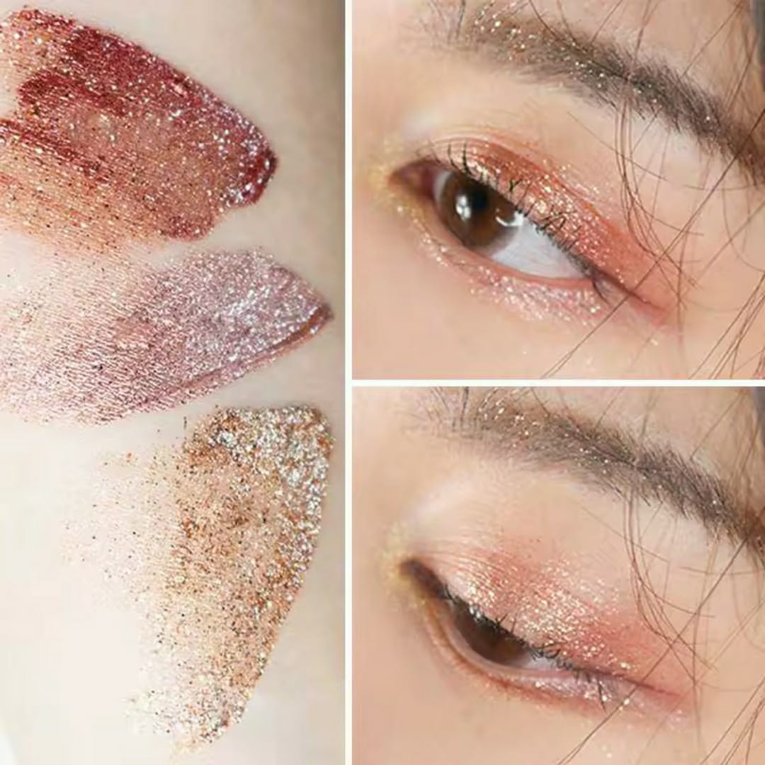 WhatsApp-Image-2025-03-10-at-4.52.50-PM-2.jpeg Pack of 6 Mocallure Metallic Shiny Waterproof Glitter Eyeshadow Liquid Eyeliner (Random Color) - Image 1
