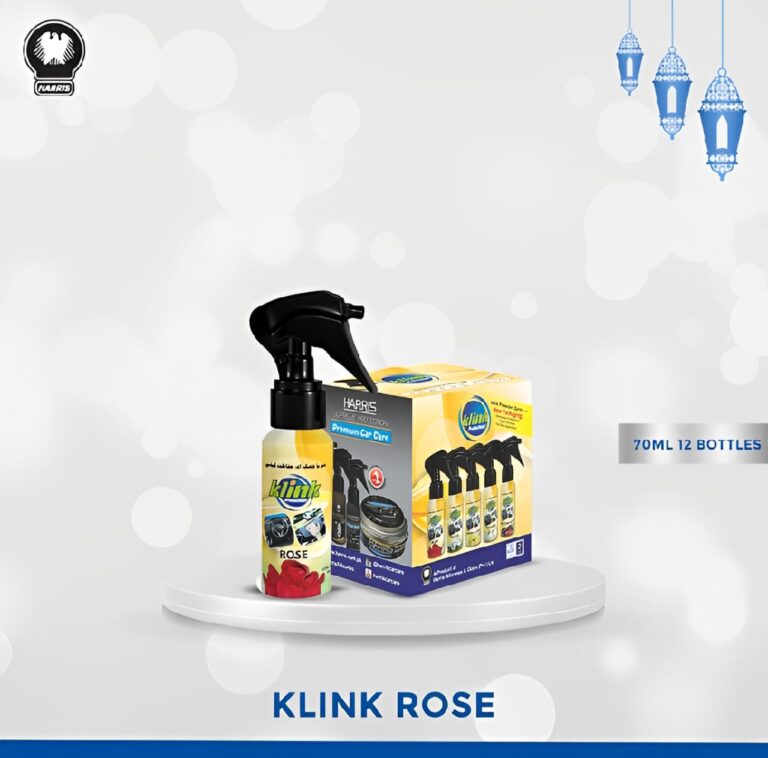 Klink Protectant rose dashboard polish bottle front view