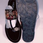 Kolhapuri Slipper Design No. 25-79 – Classic Black Handcrafted Footwear (With Box )