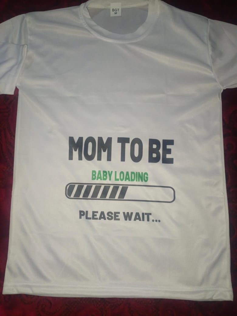 WhatsApp-Image-2025-04-04-at-12.56.24-PM.jpeg Dad to Be & Mom to Be white t-shirts with key and heart design front view