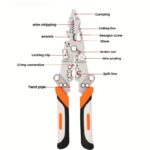 Foldable 8-in-1 Wire Stripping & Cutting Multi-Tool