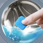 Package of 12 washing machine cleaner tablets