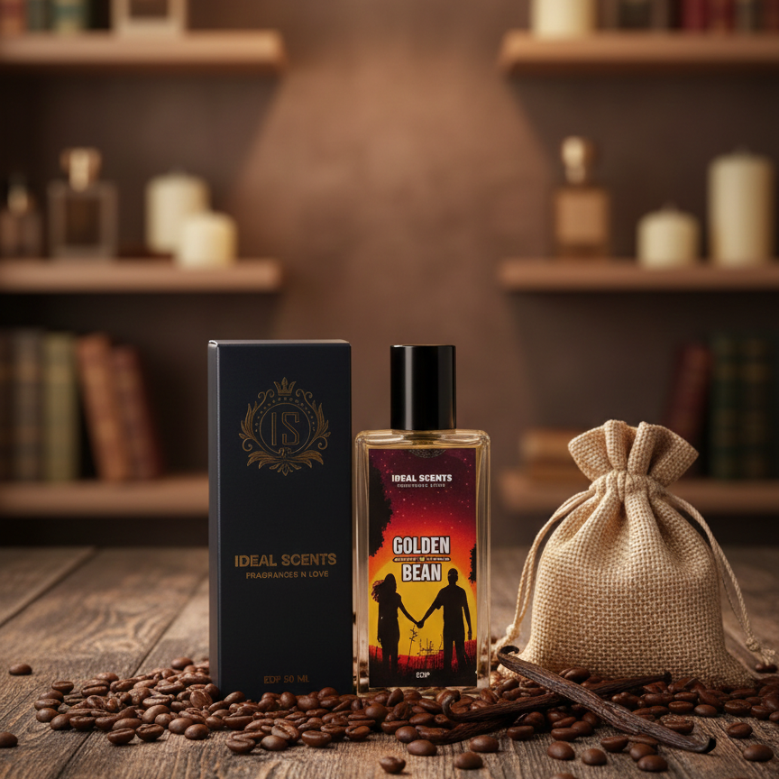 a771fc6d2a012a75692694f3318e5114.png Golden Bean unisex perfume 50ml front view
