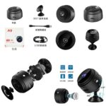 A9 1080P HD magnetic WiFi mini camera front view