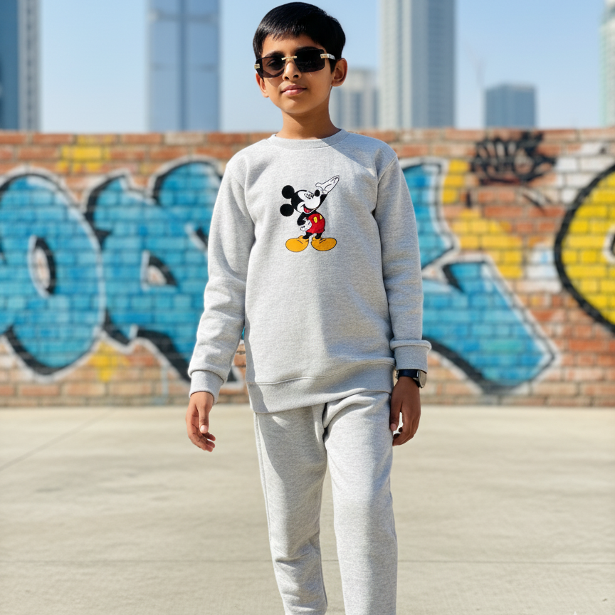 aa44b942af44304d7665e0a49c031b00.png Kids 2-Piece Tracksuit | Sweatshirt & Sweatpants Set for Boys & Girls – Comfortable Outfit for Spring, Fall & Winter FOR BABY AND KIDS - Image 1