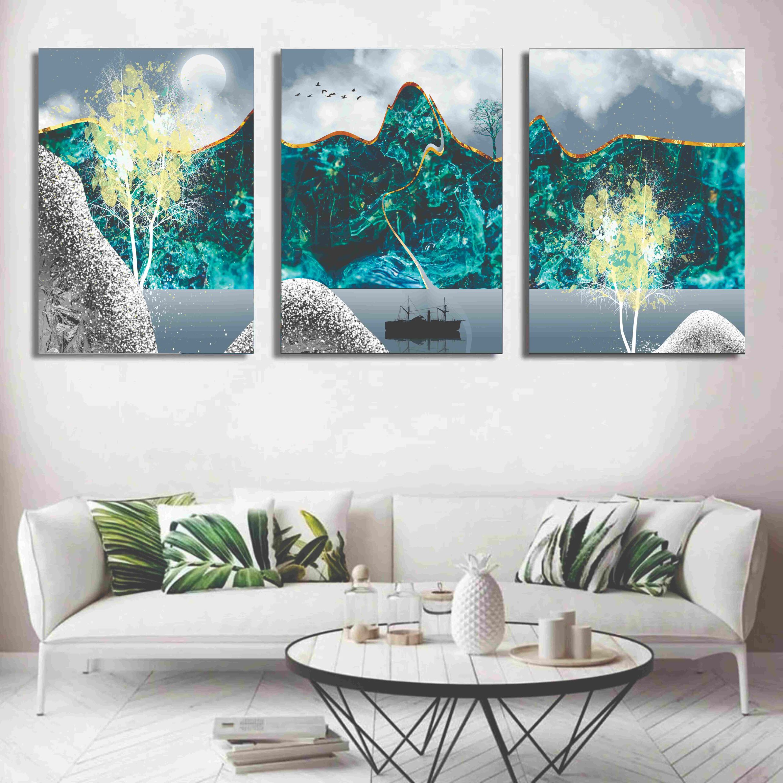 ae1277ed06ecef6b30cea3f8528ed0e4.jpeg Set of 3 Wall Art Wooden Phototile Frames for Wall Decor - Image 1