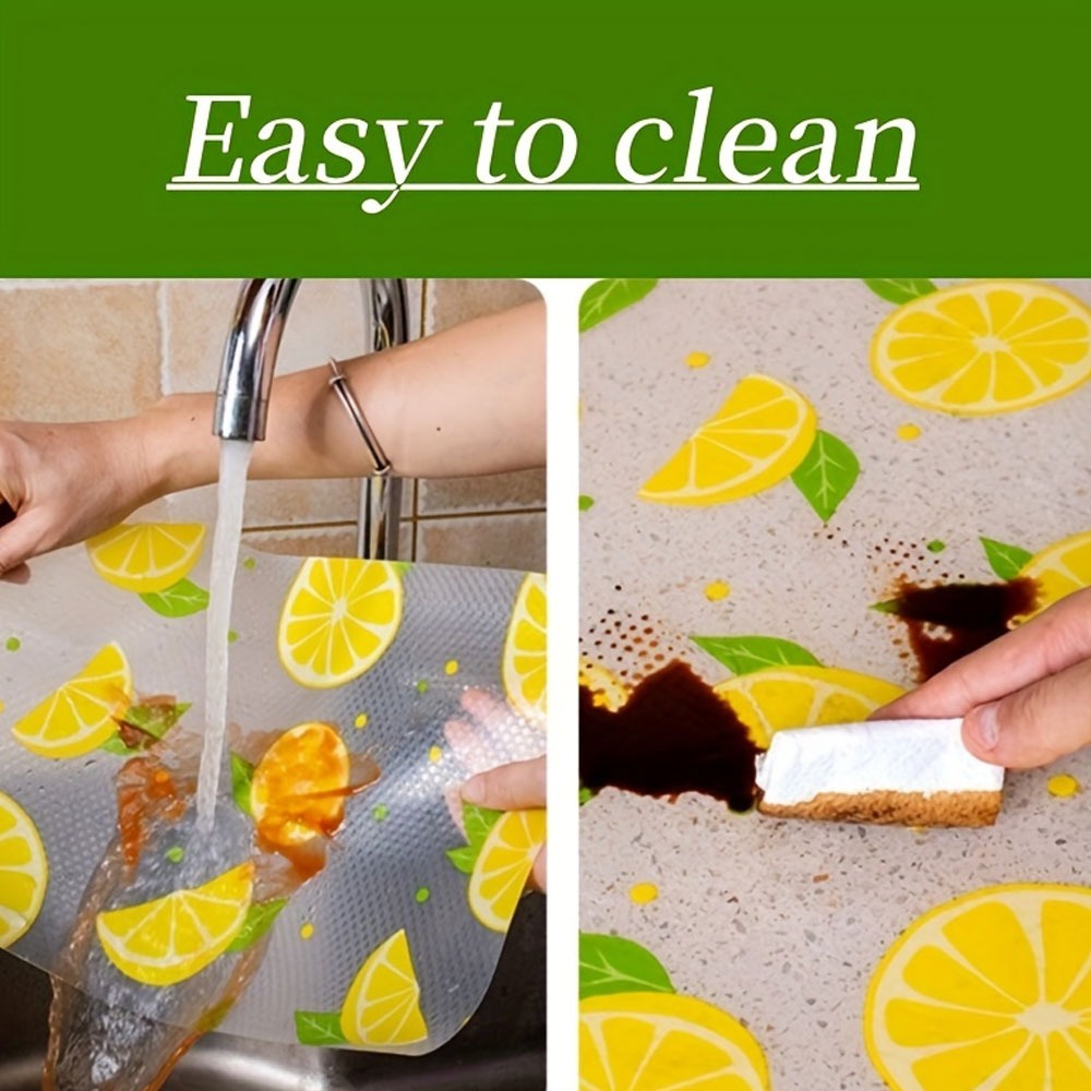 b21d31f33cefaa563c1ebbed82bf3bfe.jpg Waterproof Kitchen Mat Shelf Liner 45×150 – Easy To Clean, Oil Proof, Anti Slip Multipurpose Drawer And Shelf Cover (Random Color) - Image 1