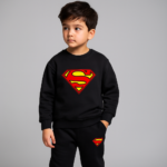 Kids Winter Tracksuit Set | Fleece Jumper & Bottoms for Boys & Girls – Warm Sweatshirt & Trousers, Pack of 1 FOR BABY  AND KIDS