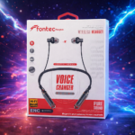 Fontec Magna Wireless Neckband Bluetooth Earphones – Integrated 5-Mode Voice Changer, Hi-Fi Audio & ENC Noise Reduction - Random Color