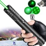 jy-303 Green Laser Pointer – Rechargeable with Lock Key, Charger & Ideal for Teaching, Astronomy, Presentations More