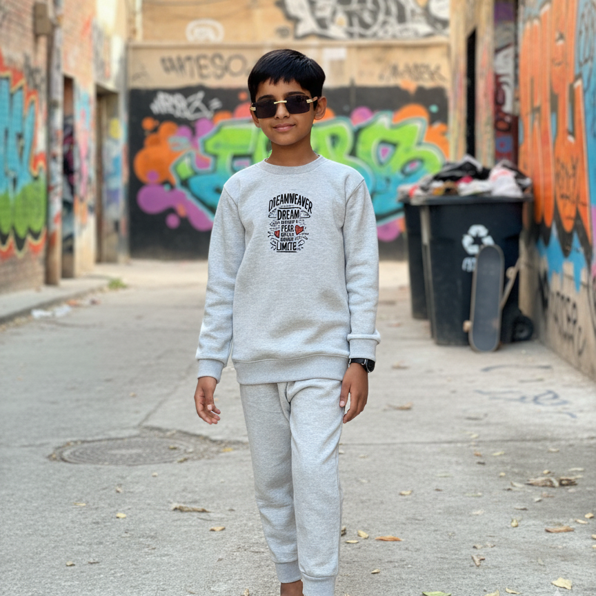 c416030435ad82fa46a9cef8d2332d90.png Winter Printed Tracksuits for Kids & Babies | Warm & Cozy Sweatshirt Set | Stylish Winter Clothes for Boys & Girls FOR BABY AND KIDS - Image 1
