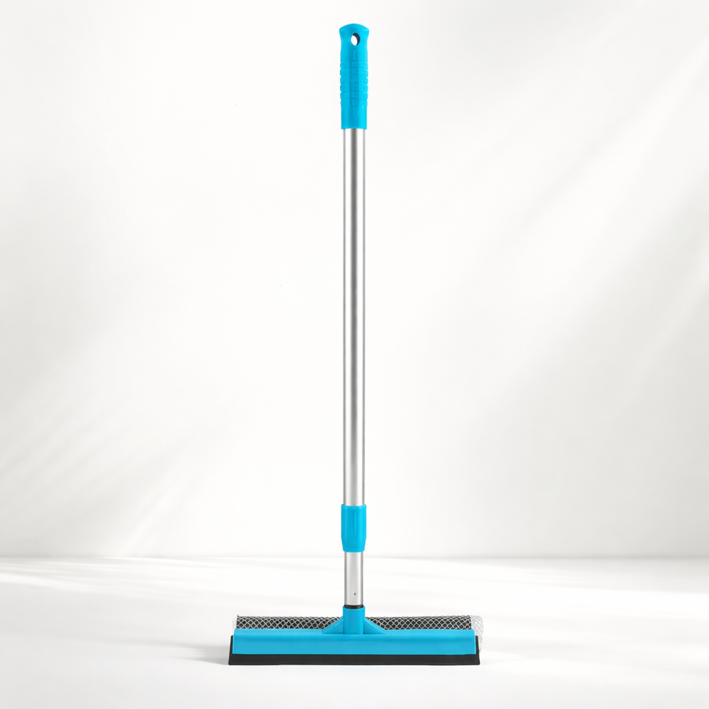 cbecad5e002b6fed00838c973785e728.png Royal 2-in-1 Window Squeegee with Aluminium Rod Handle – Glass Cleaning Wiper - Image 1