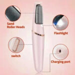 WEIMEI rechargeable electronic pedicure tool with ergonomic wand