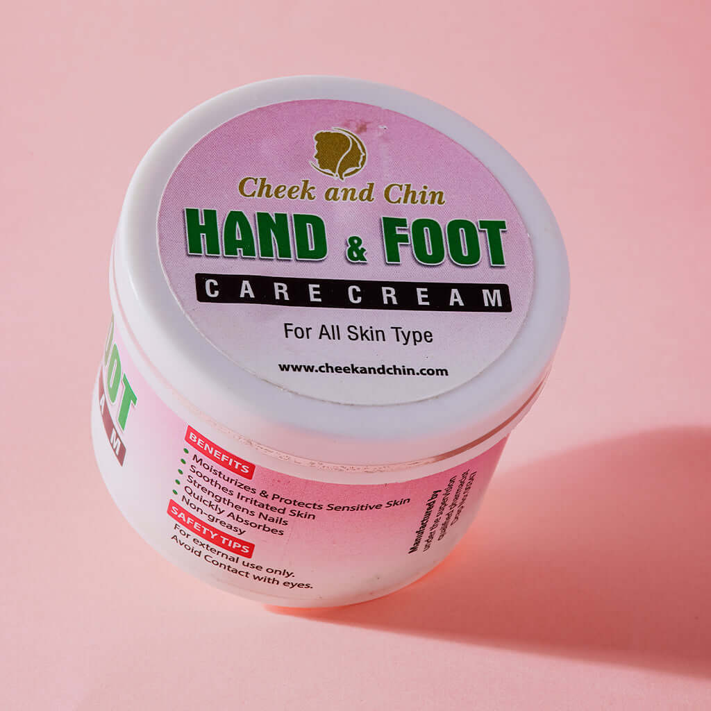 d4e67f72139cdc3762331b325b52a55b.jpeg Cheek And Chin Hand And Foot Care Cream Providing Nourishing Formula Effective Moisturizing & Everyday Skin Care - 100g - Image 1