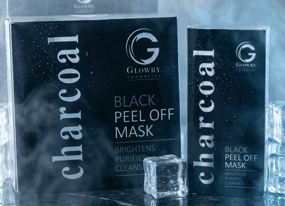 e35fe150a1a191e17c717c75f29c6ef6.png GLOWRY Charcoal Black Peel Off Mask for Deep Cleansing & Detox | Natural Bamboo Charcoal Face Mask for Blackhead Removal & Skin Brightening - Image 1
