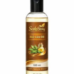 ScalpStory Herbal Hair Lice Oil bottle front view