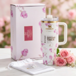 Stanley x LoveShackFancy Limited Edition 40oz Quencher H2.0 FlowState Tumbler – Floral Collaboration Collection ( RANDOM COLOUR )
