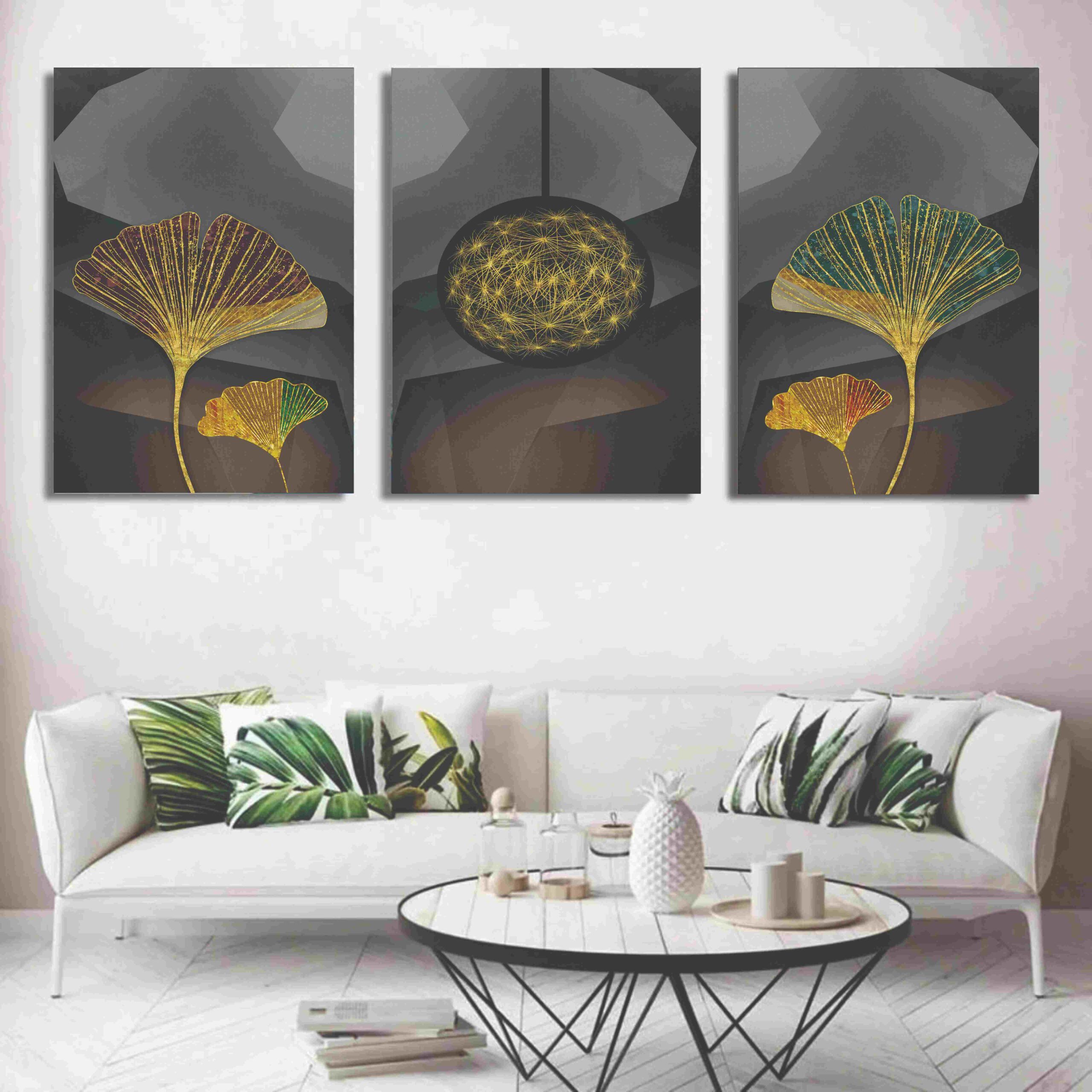 f29c473377ca822878b4ceb43cafae2c.jpeg Set of 3 wooden phototile frames with spiritual designs for wall decor