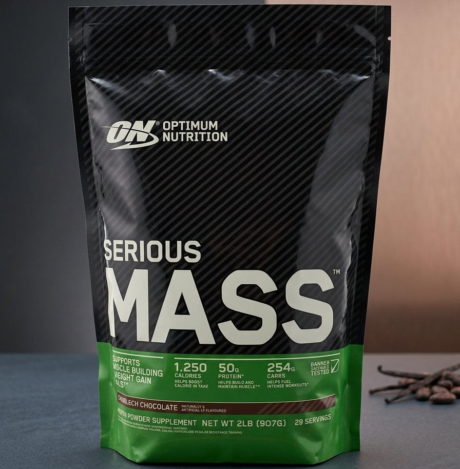 f41faddf6555048a284fc20b33d70ff4.png Optimum Nutrition Serious Mass Weight Gainer 2LB Pack – High Calorie Protein & Muscle Mass Support - Image 1