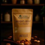 Herbal Heritage Natural Mass Gainer 50g dietary supplement container