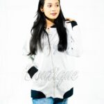 Winter Collection Women’s Plain Grey Jacket | Stylish & Warm Outerwear | Elegant Winter Fashion for Ladies