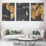 Set of 3 Wall Art Wooden Phototile Frames for Wall Decor