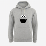 New Summer Collection Full Grey Hoodie Emoji Printed For Men And Boys