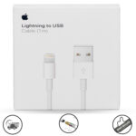 Apple Lightning to USB Cable for iPhone, iPad & iPod – Fast Charging & Data Sync Cable