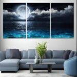 set of 3 Motivational sticky wooden frames for home office wall decore / sticky phototiles
