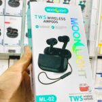 Moonlight New Model Bluetooth AirPods Pro 2 With Magnetic Design Wireless Charging Case Buzzer Volume Control Big Battery And Bluetooth Pouch