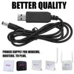 12W Power Boost Router Cable USB to DC step-up converter close-up
