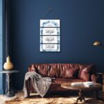 Handcrafted 4 Steps Subhanallah Allhamdulillah Allahu Akbar Islamic calligraphy wooden wall art