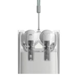 G65 Wireless Stereo HiFi Earphones – Bluetooth 5.3, Transparent Design, ANC, Sweatproof, Built-in Microphone, 7-Hour Battery