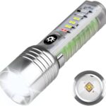 Coba Mini LED Torch Light - Coba CB 1658 – Super Bright Handheld Tactical Light  | Multiple Modes | Zoom-able Electric Flashlight for Camping, Hiking & Cycling ( Random Color )