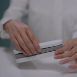 B005 LED Folding Table Lamp – Rechargeable Stepless Dimmable Desk Light with Type-C Charging & Lithium Battery