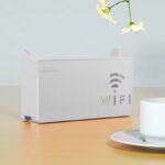 WiFi Router Shelf & Cable Organizer – Wall-Mount ABS Plastic Storage Box for Routers, Power Strips & Cables (Random Colors)