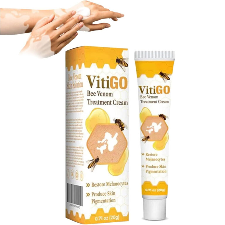 Vitigo Bee Venom Treatment Cream jar front view