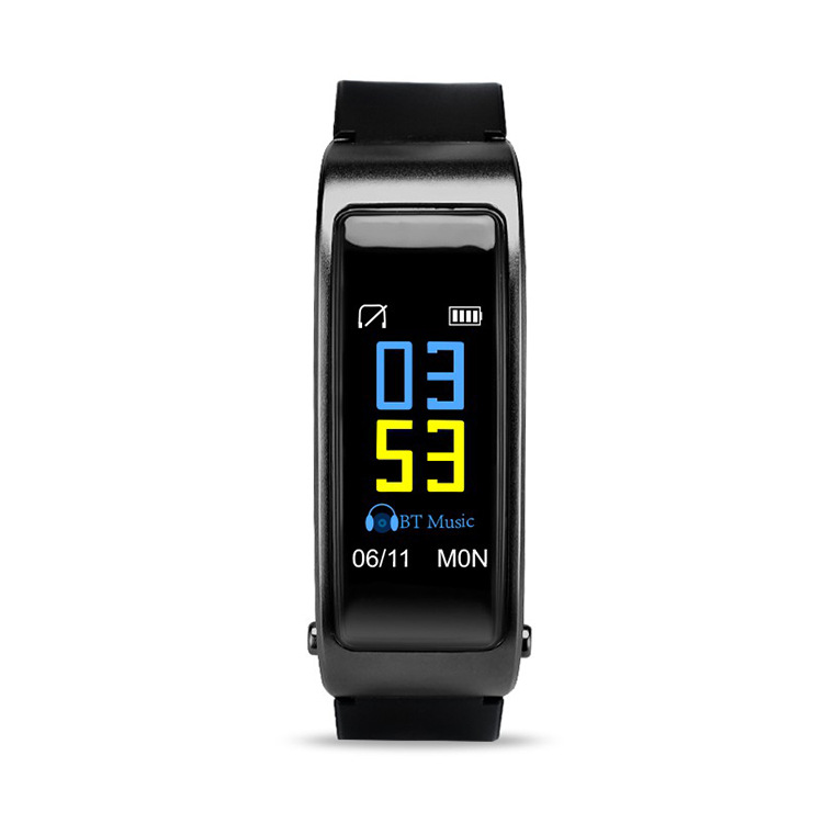 Smart Bracelet with Bluetooth Headset & Heart Rate Monitor