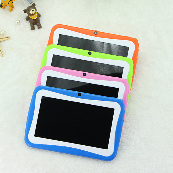 7inch Children’s A33 quad-core cartoon tablet front view