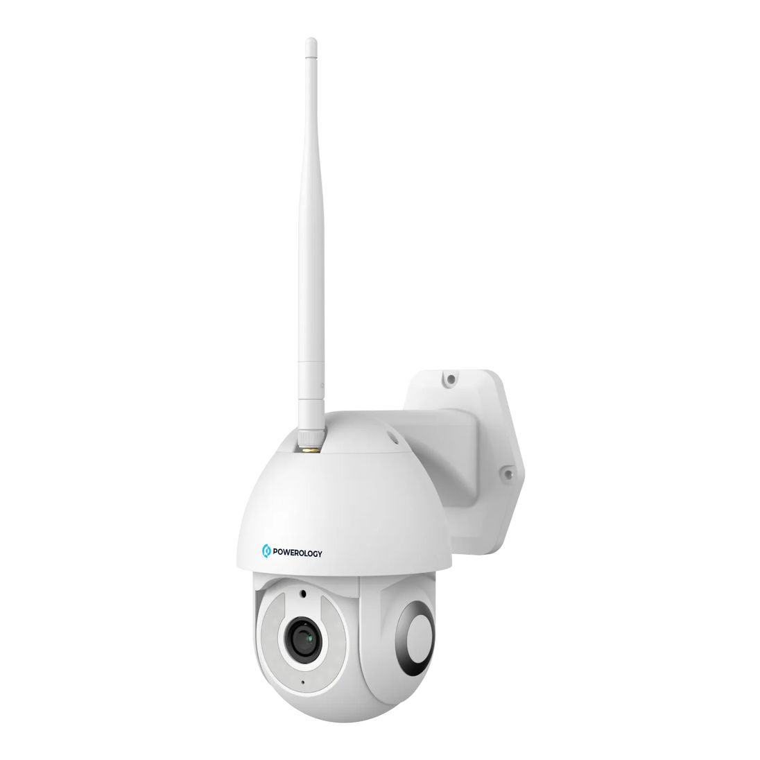 Powerology 360° Smart Outdoor Waterproof 4G Camera White