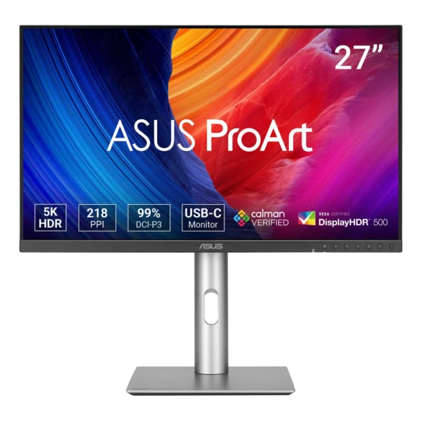 ASUS ProArt PA27JCV 27-Inch 5K HDR Professional Monitor