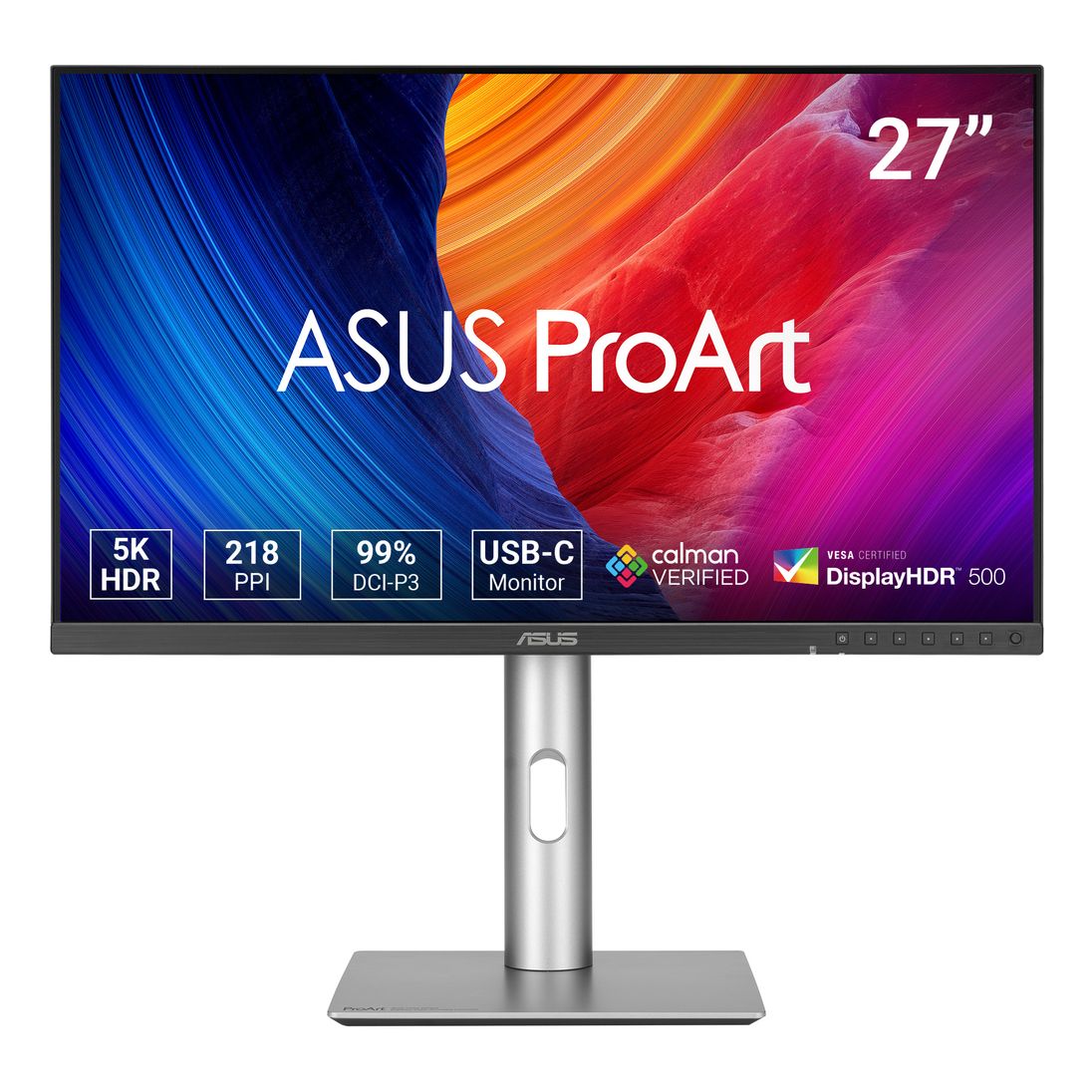 ASUS ProArt PA27JCV 27-Inch 5K HDR Professional Monitor