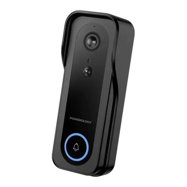 Powerology 3MP IP65 Smart Infrared Camera Doorbell 265GB