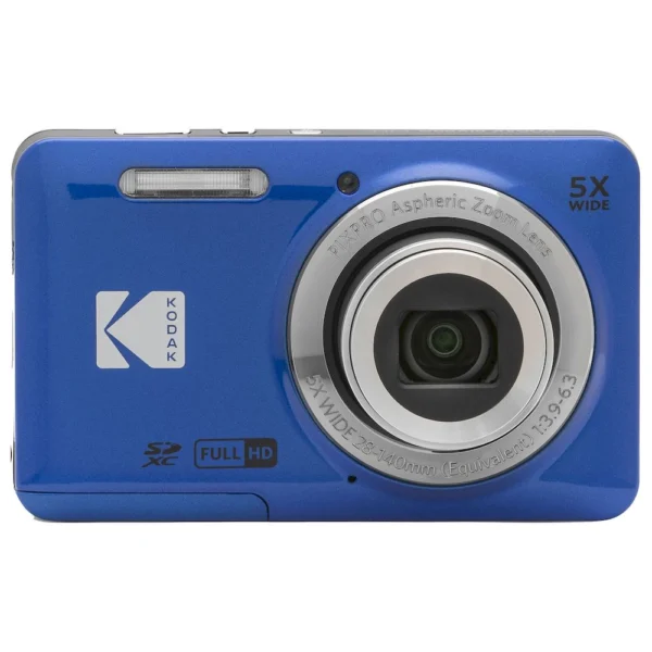 Kodak Pixpro FZ55 Blue 16MP Digital Camera 5X Zoom